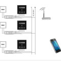 AC90-240V Andorid y iPhone 6 / iPad IOS System Support Control remoto LED WiFi 0-10V Señal Panel táctil Dimmer